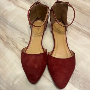 Red flats! Perfect for the holidays